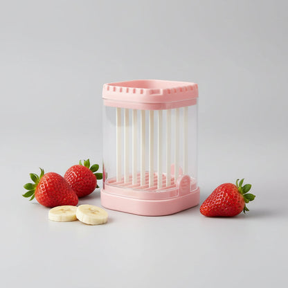 Fruit Slicer 8 Blades Easy Use Strawberry