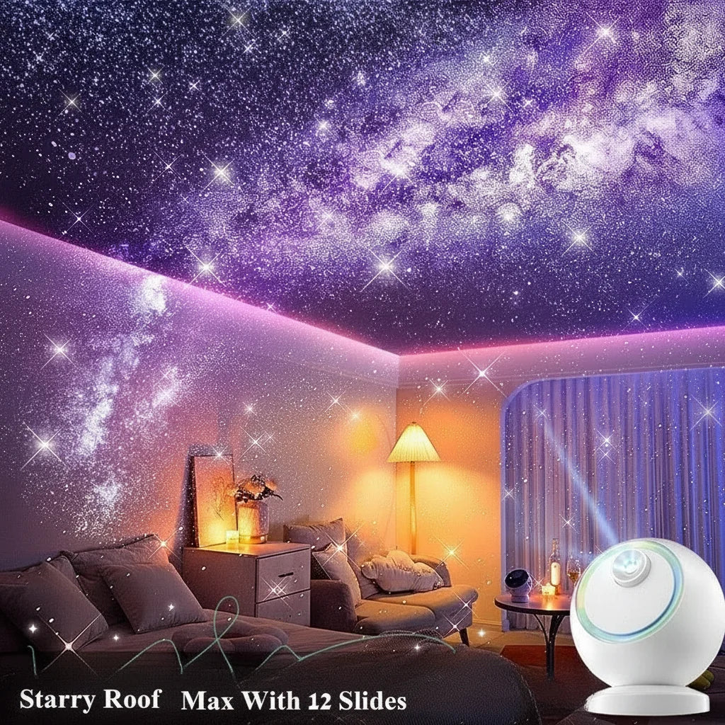 Star Projector Bluetooth Galaxy Night Light