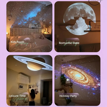 Star Projector Bluetooth Galaxy Night Light