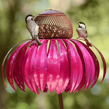 Bird Feeder Metal Garden Sunflower Hanging