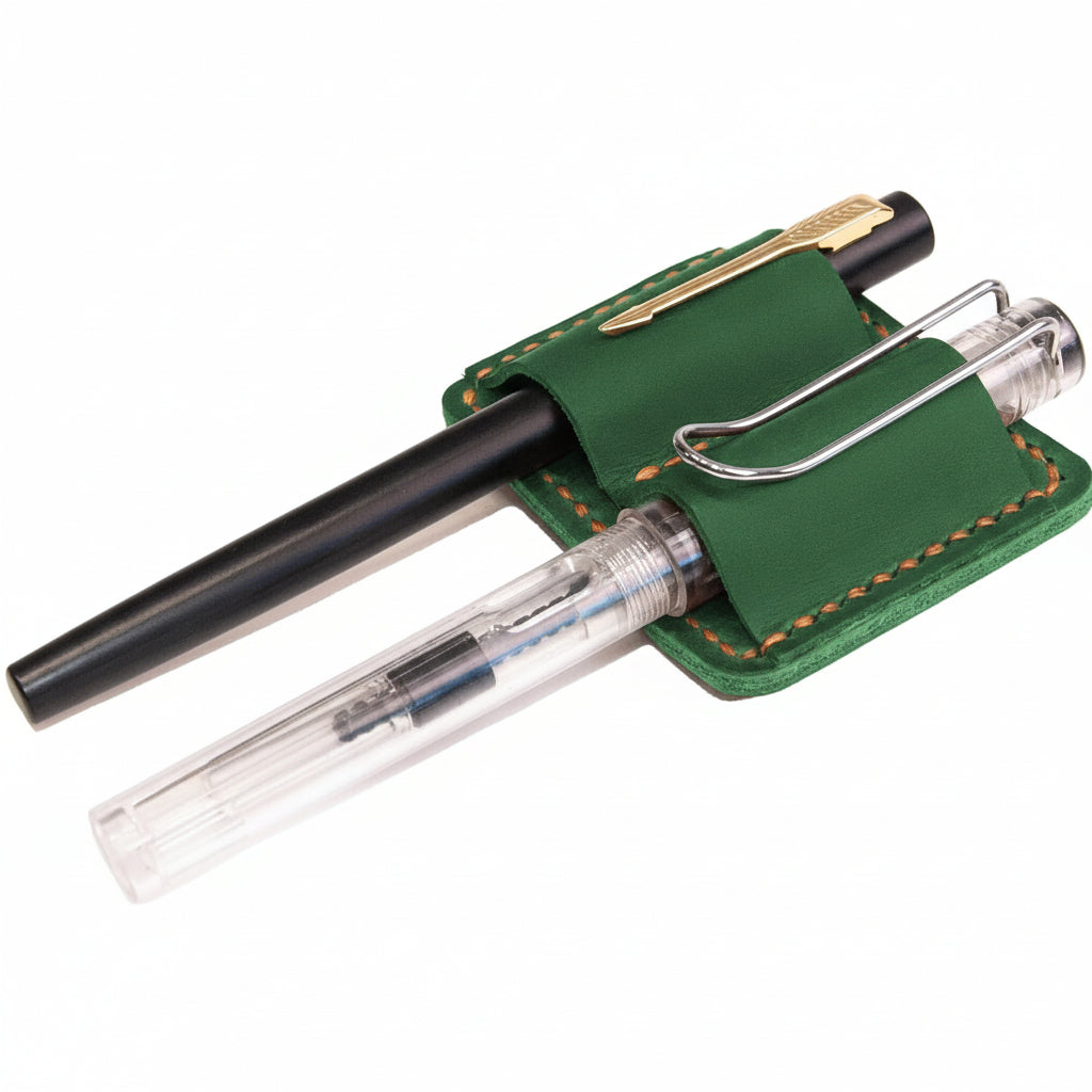 Pen Holder Leather Journal Clip Hand