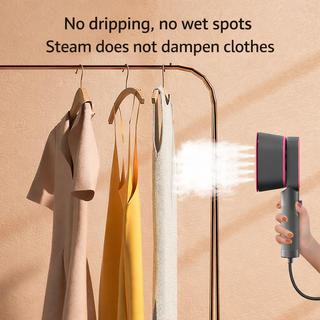 Garment Steamer Handheld Travel Fabric Care