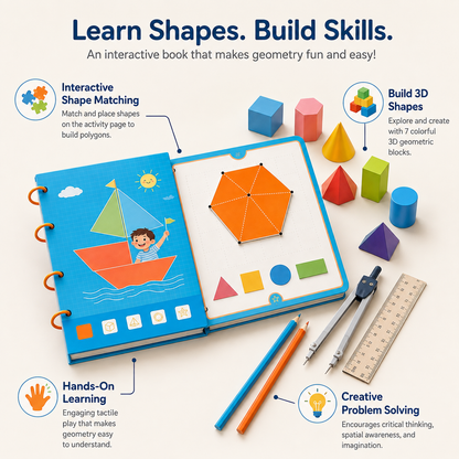 Geometry Learning Educational Book