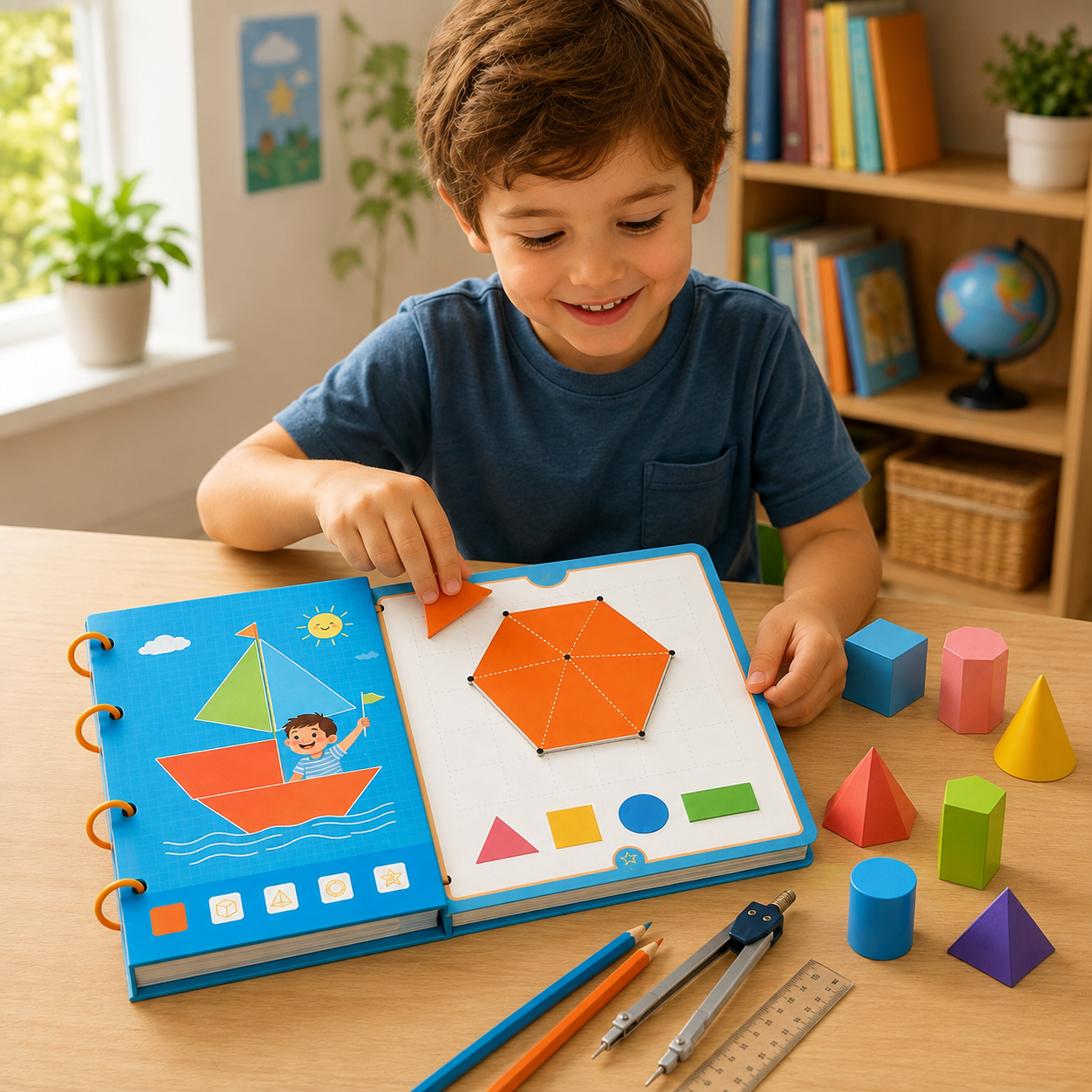 Geometry Learning Educational Book