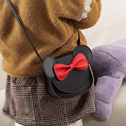 Girls Purse Cute Mouse Crossbody Bag Bow