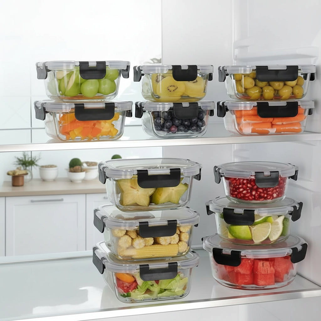 Glass Food Storage Containers Airtight