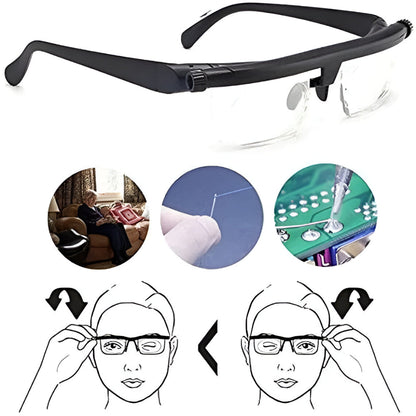 Glasses Adjustable Focus Vision Tool Reading