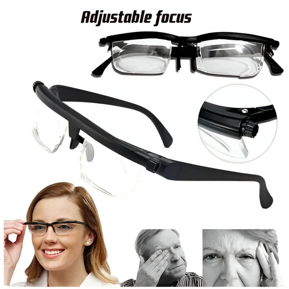 Glasses Adjustable Focus Vision Tool Reading
