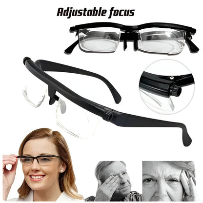Glasses Adjustable Focus Vision Tool Reading