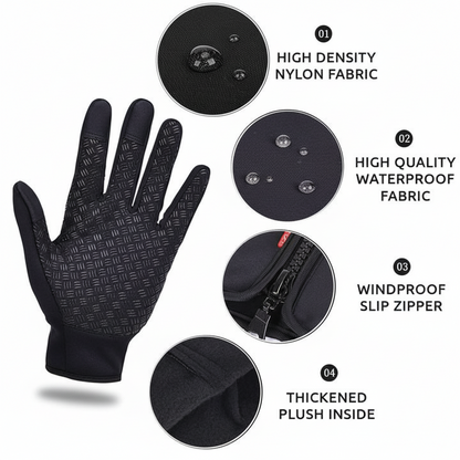 Winter Gloves Touchscreen Thermal Windproof