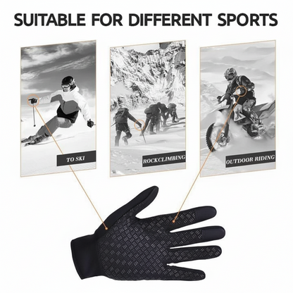 Winter Gloves Touchscreen Thermal Windproof