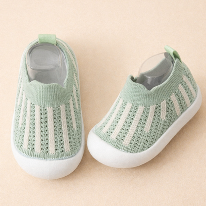 Kids Sneakers Breathable Mesh Slip On Shoes