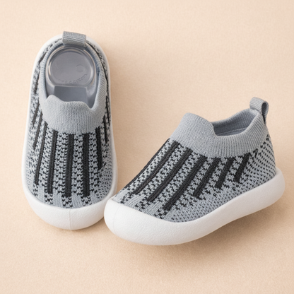 Kids Sneakers Breathable Mesh Slip On Shoes