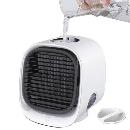 Fan Air Cooler Humidifier Desk Mini USB