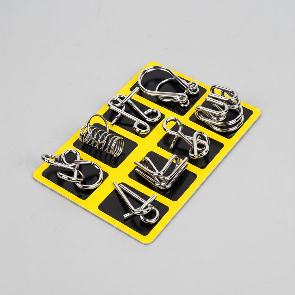 Puzzle Toys Metal Brain Teaser Logic Game
