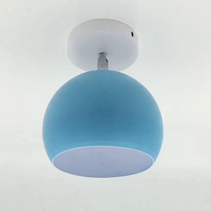 Nordic Macaron Ceiling Light Modern Round