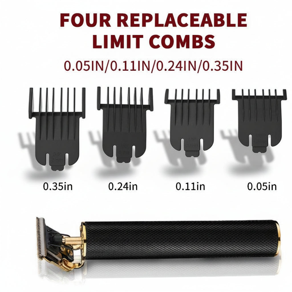 Hair Trimmer Professional T Blade Cordless