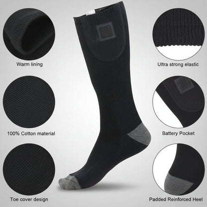 Heated Socks Electric Thermal Foot Warmer