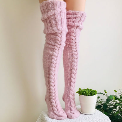 Knee High Socks Warm Winter Comfort