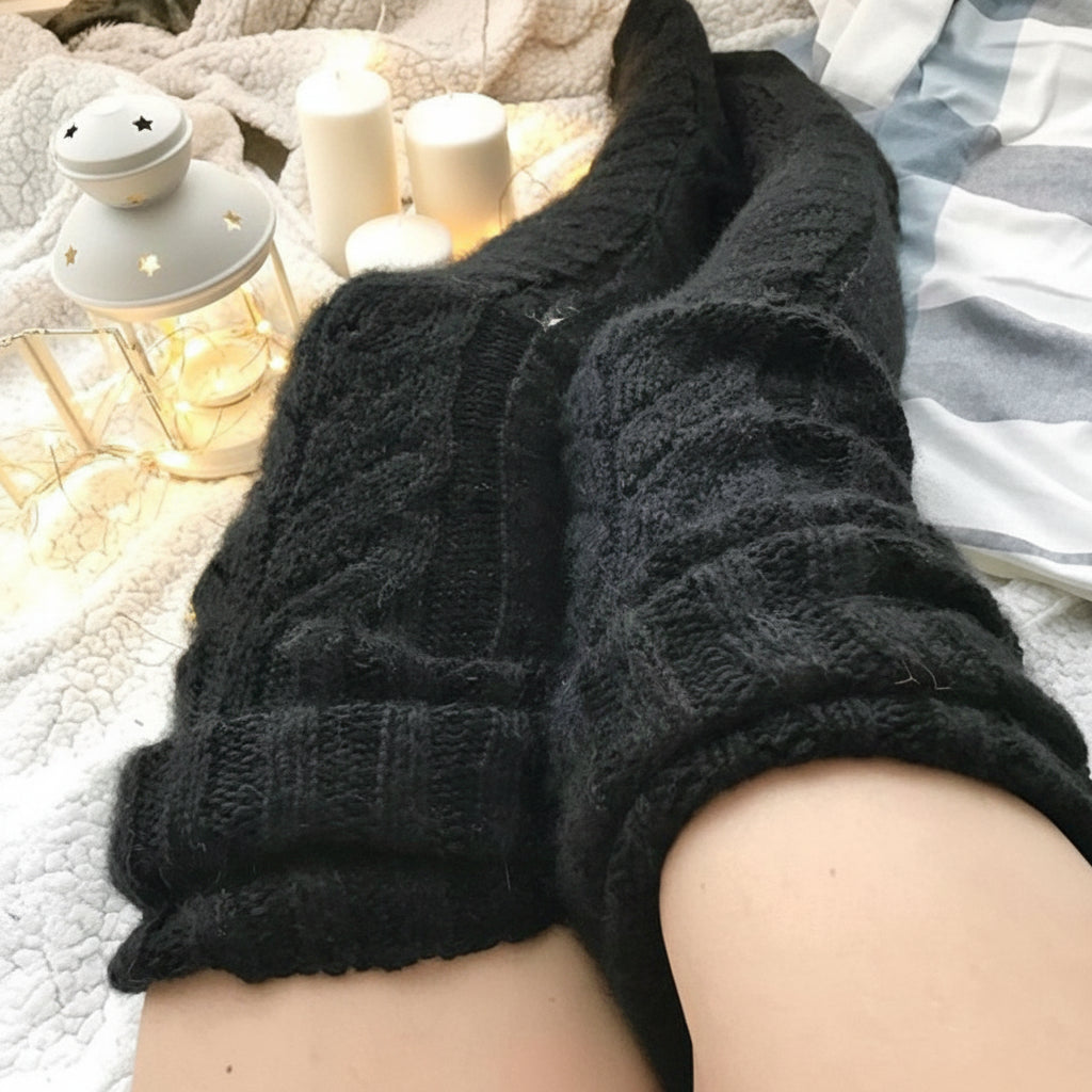 Knee High Socks Warm Winter Comfort