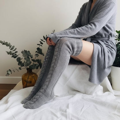 Knee High Socks Warm Winter Comfort