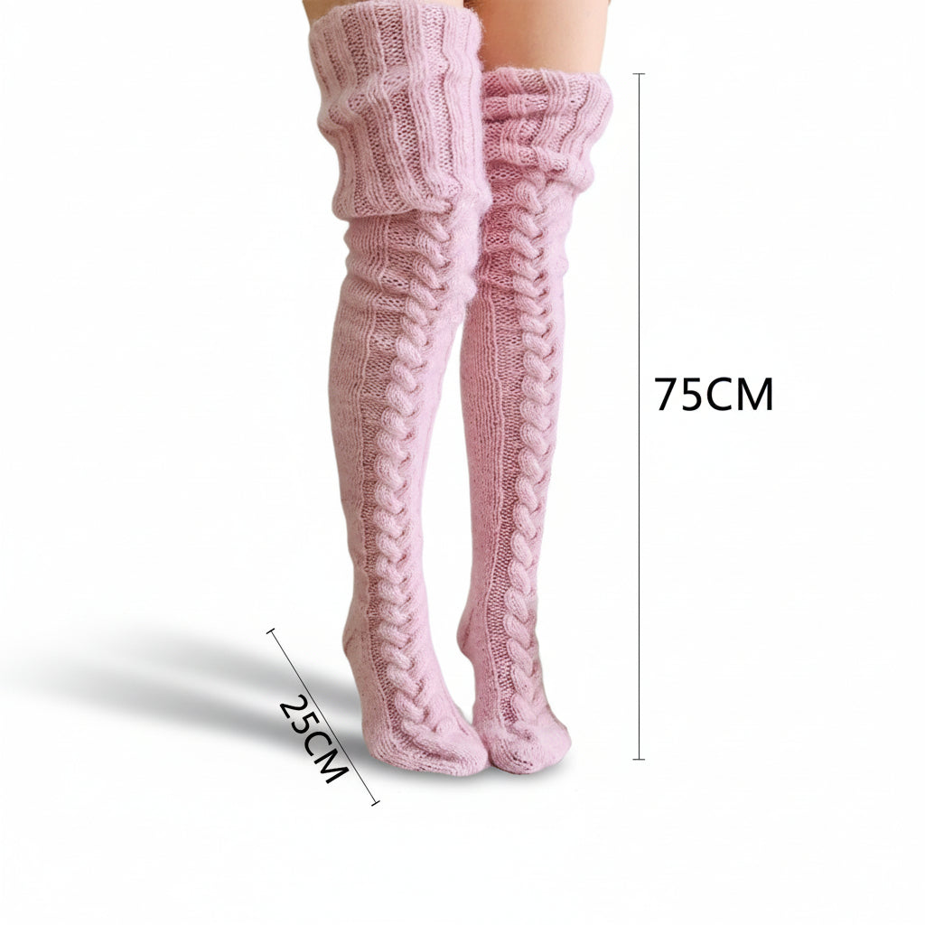 Knee High Socks Warm Winter Comfort