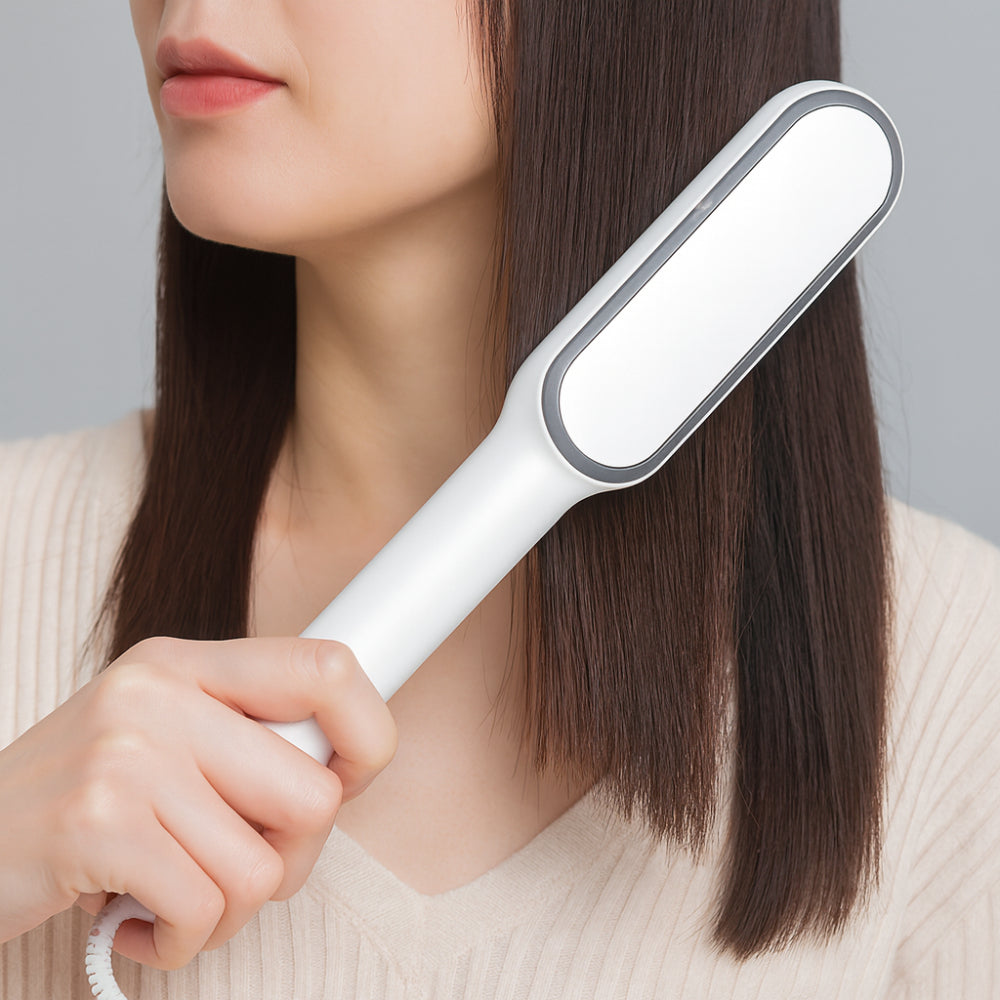 Hair Straightening Comb Heated Styling Brush