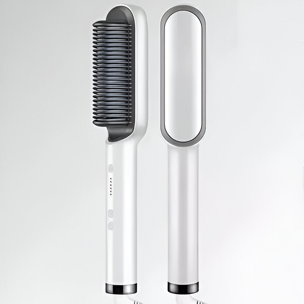 Hair Straightening Comb Heated Styling Brush