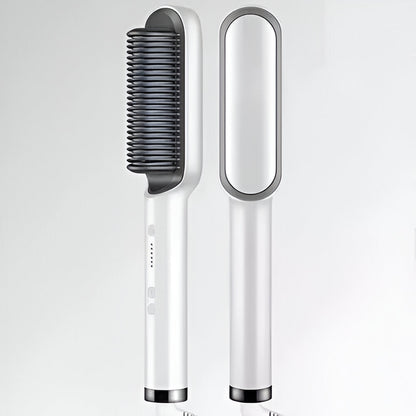 Hair Straightening Comb Heated Styling Brush