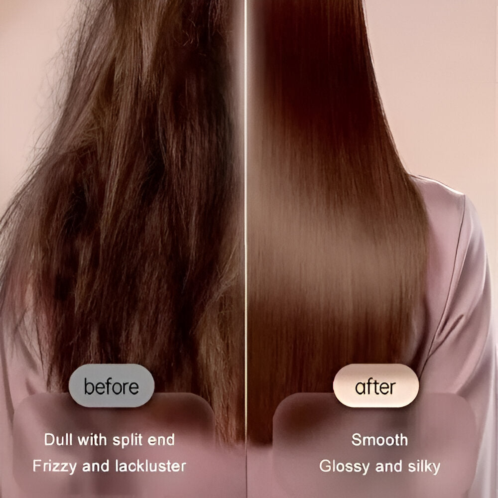 Hair Straightening Comb Heated Styling Brush