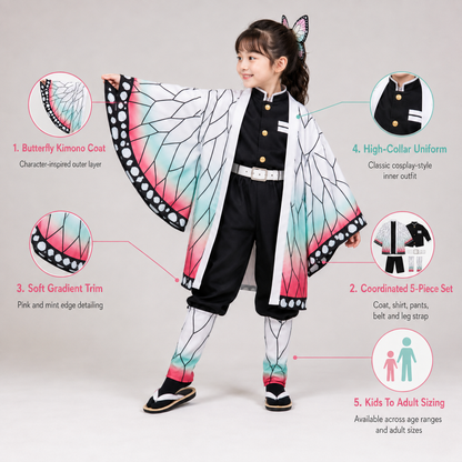 Halloween Costume Anime Kimono Sword Cosplay