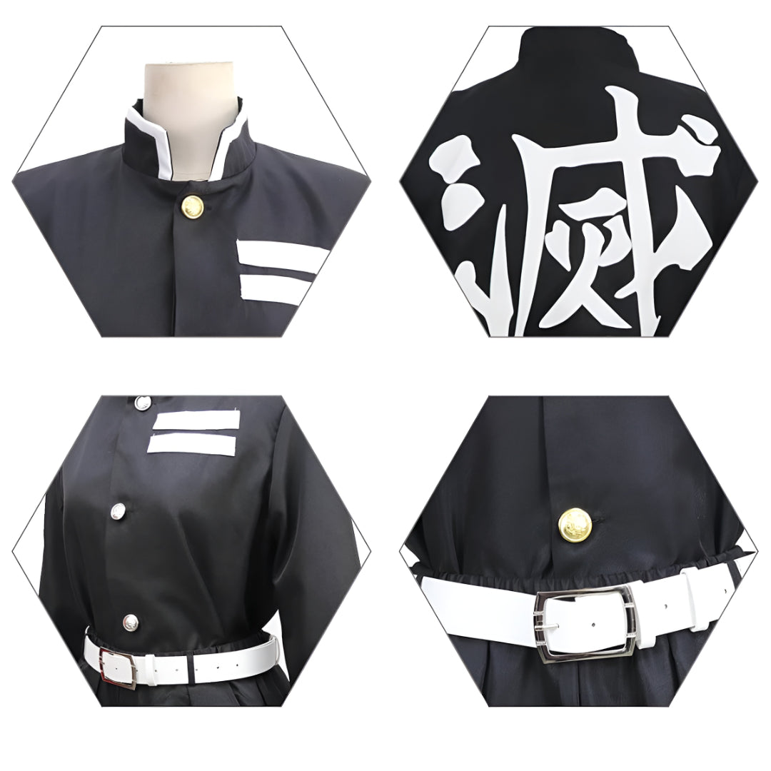 Halloween Costume Anime Warrior Kimono