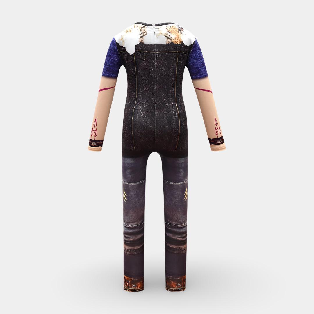 Halloween Costume Kids Zombie Jumpsuit Party