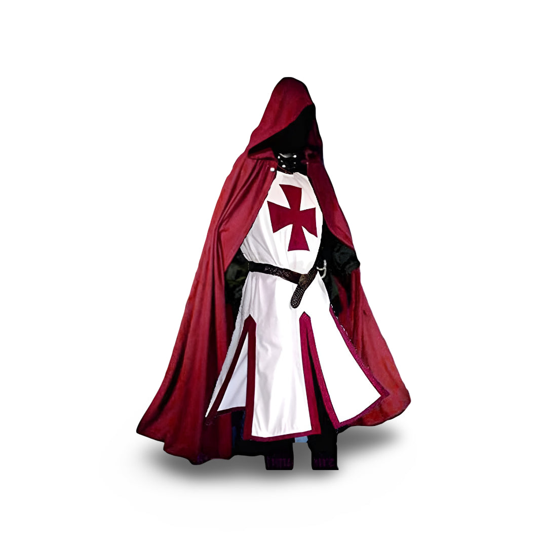 Halloween Costume Medieval Knight Cloak