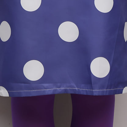 Halloween Costume Polka Dot Dress Wig