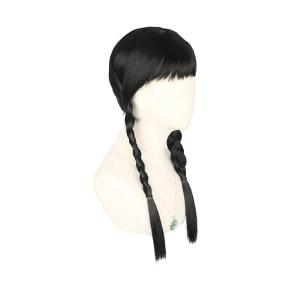 Halloween Costume Wig Braided Hair Dress Up