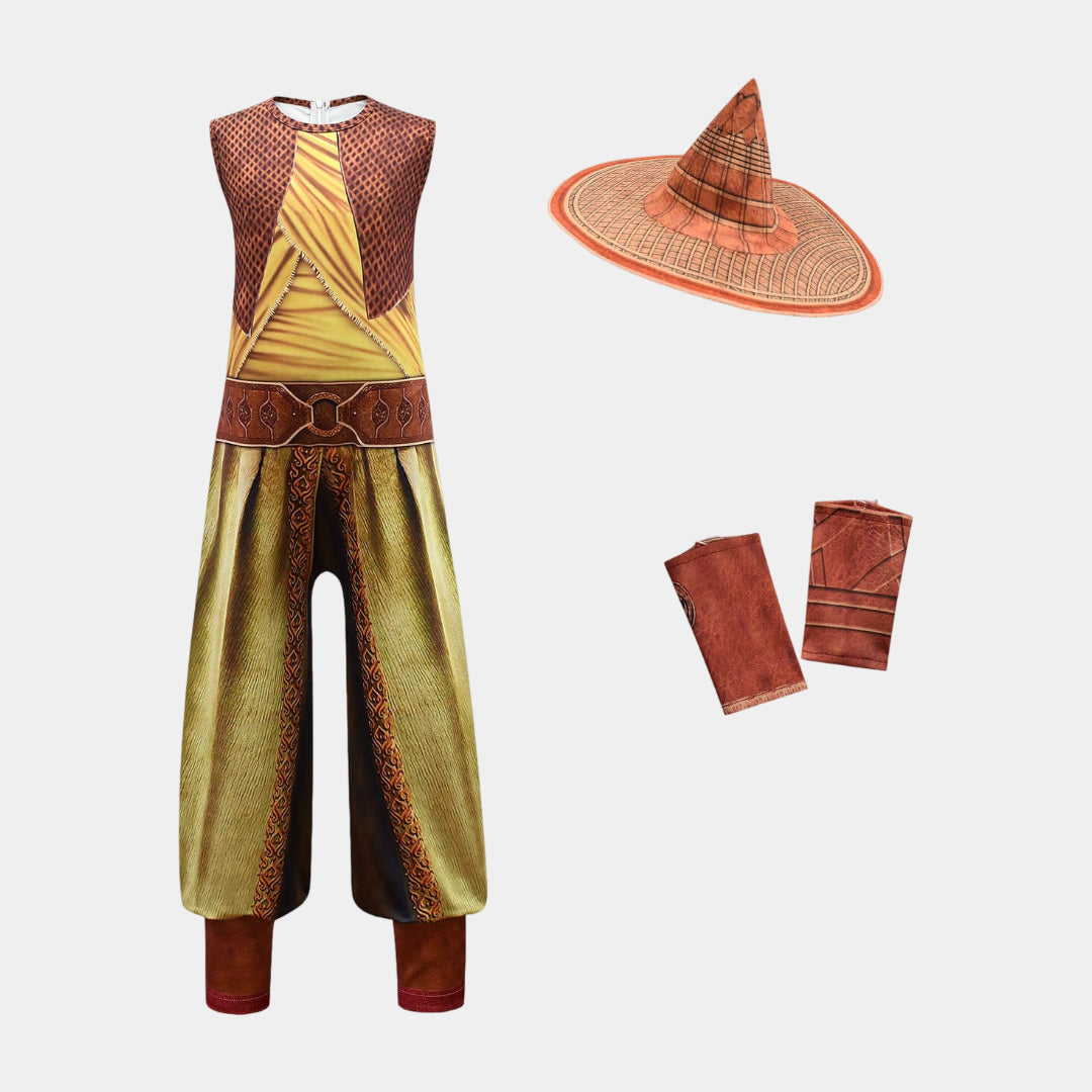 Halloween Costume Witch Cape Hat Party