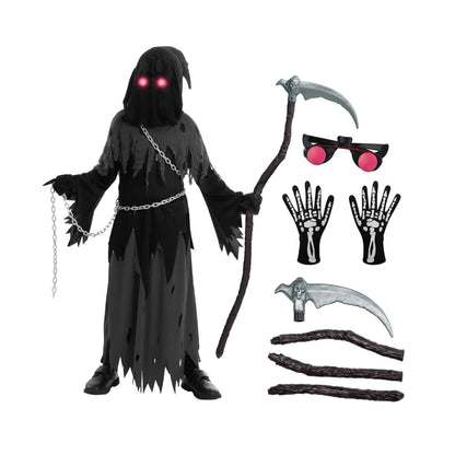 Halloween Costumes Grim Reaper Hooded Robe