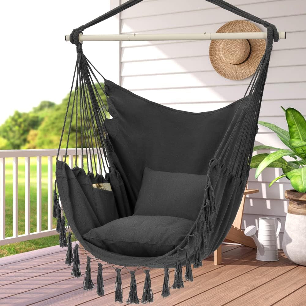 Hammock Chair Hanging Swing Seat Indoor