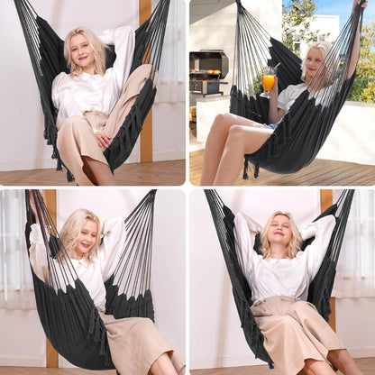 Hammock Chair Hanging Swing Seat Indoor