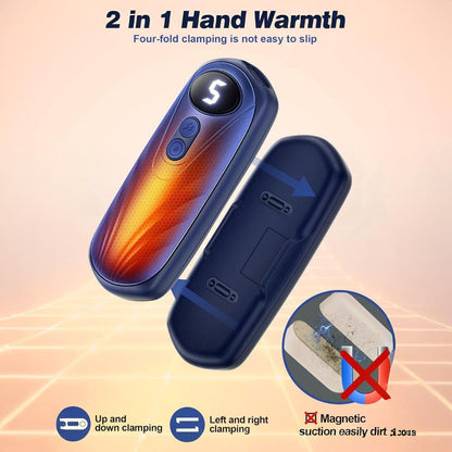 Hand Warmers Rechargeable LED Pocket Heater