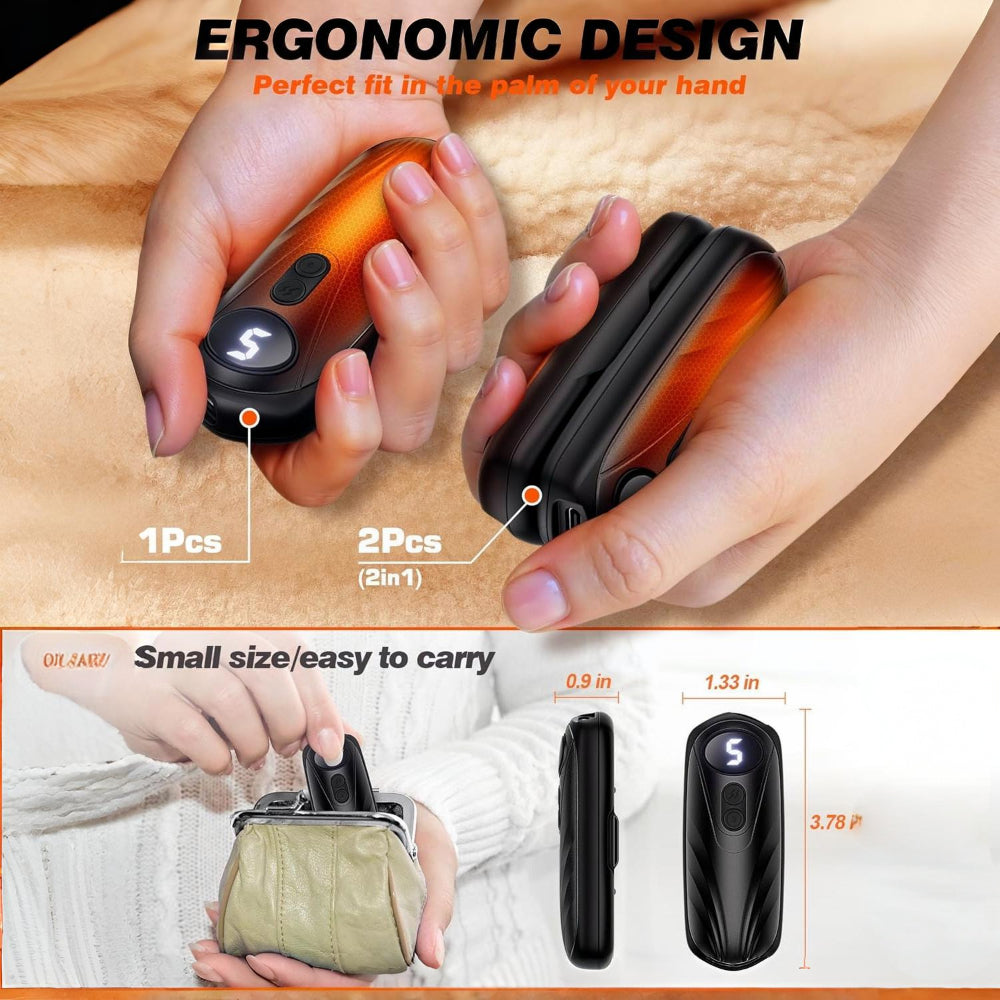 Hand Warmers Rechargeable LED Pocket Heater