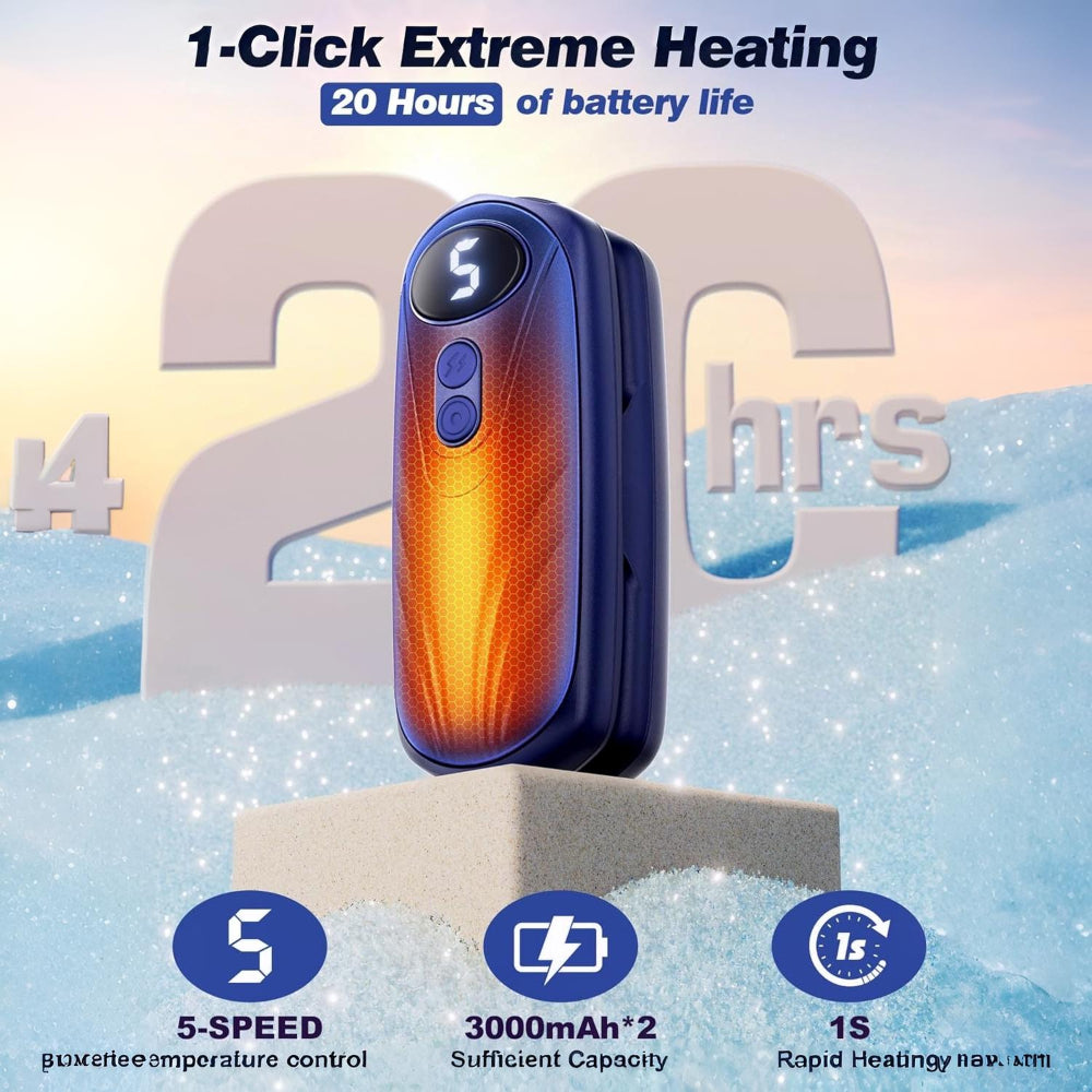 Hand Warmers Rechargeable LED Pocket Heater