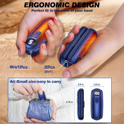 Hand Warmers Rechargeable LED Pocket Heater
