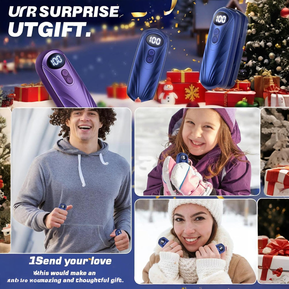 Hand Warmers Rechargeable LED Pocket Heater
