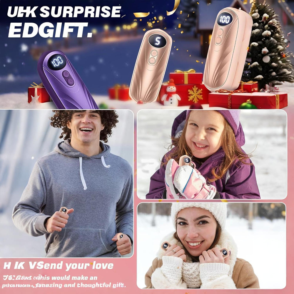 Hand Warmers Rechargeable LED Pocket Heater