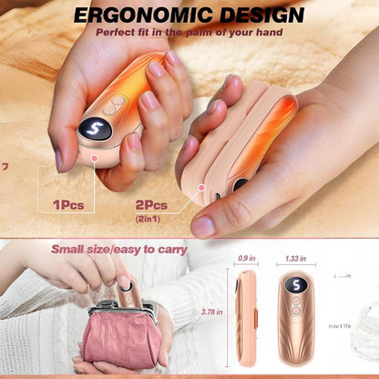 Hand Warmers Rechargeable LED Pocket Heater