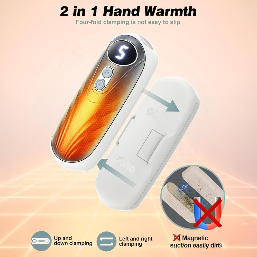 Hand Warmers Rechargeable LED Pocket Heater
