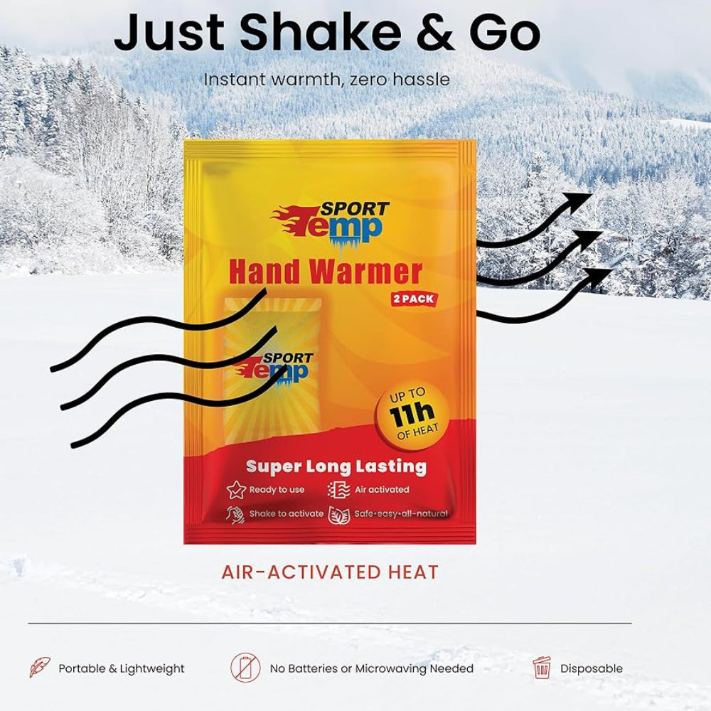 Hand Warmers Disposable Long Lasting Heat