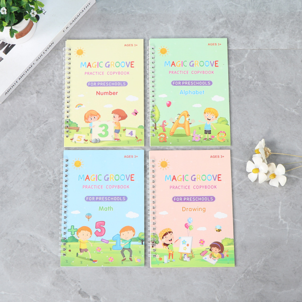 Handwriting Practice Workbook Set Kids